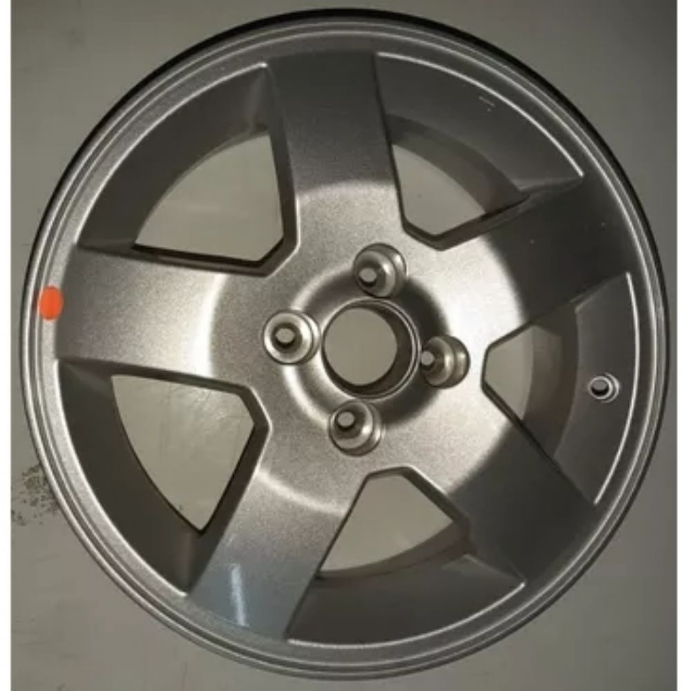 Chevrolet Kalos T200 Steel Wheel 5 Spoke 4 Lug 4 Wheel 6JX15 Inch GM Original 96653135