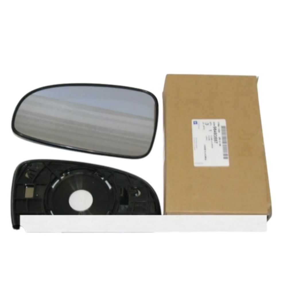 Product Code : 96493557 - Chevrolet Kalos Left Outside Rear View Mirror Glass GM Genuine 96493557