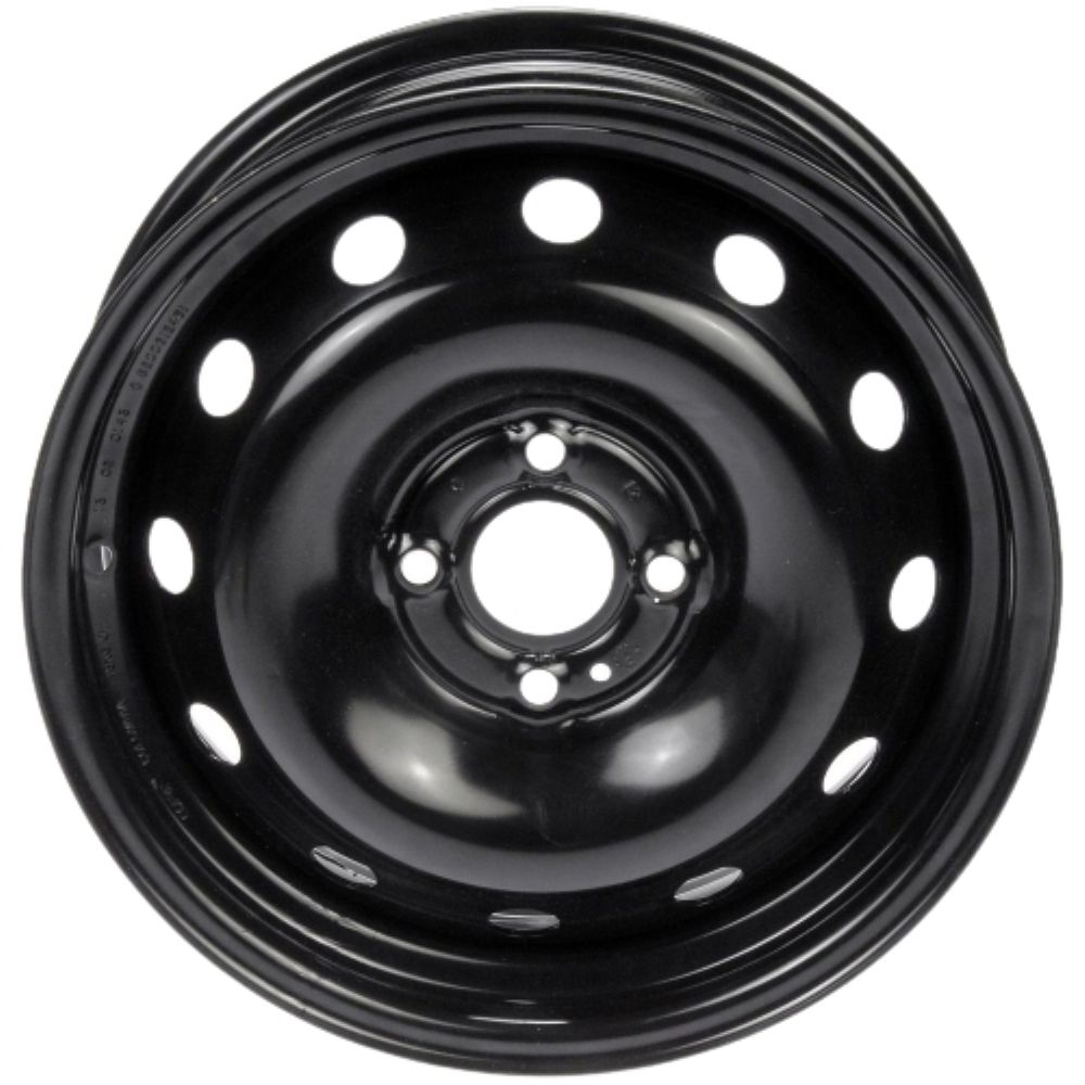 Opel Agila A Black Rim 4.1/2J X 14 Inch Black (1 Piece) GM Original 4704270 - 9207118