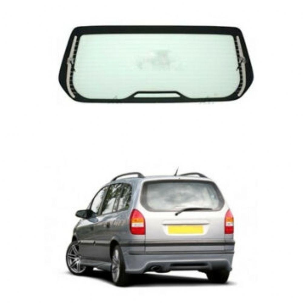 Opel Zafira A Rear Boot Window Complete Heated Type Green GM Genuine 162357 - 13123671