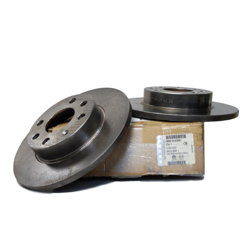 Product Code : 569020 - Opel Corsa C Front Brake Disc (One Piece) 1.2 Engine GM Genuine 569020 - 9195981