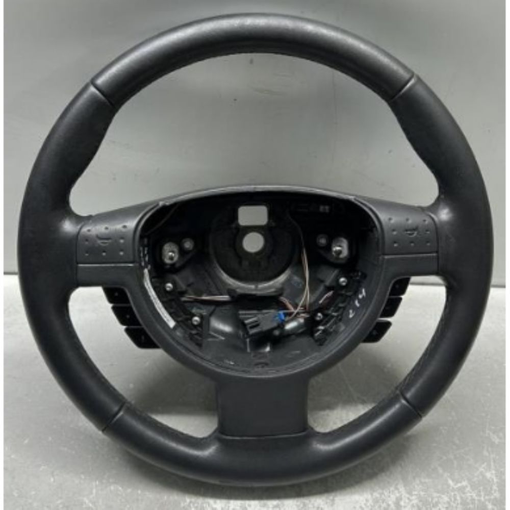 Opel Corsa C Steering Wheel Radio Control Type Leather Covering Complete GM Original 913297 - 93185973