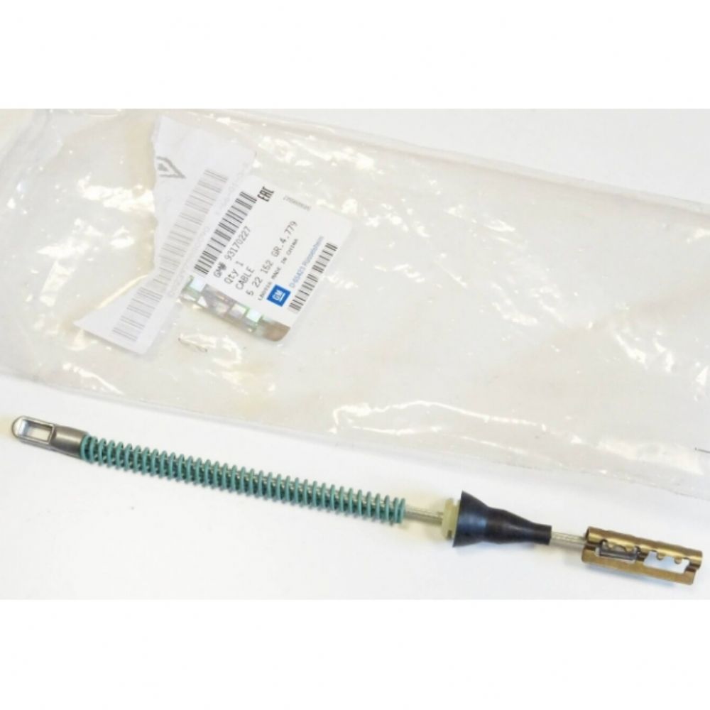 Product Code : 93170227 - Rear Hand Brake Cable Complete Opel Corsa C, Tigra B GM Original 93170227 - 522152