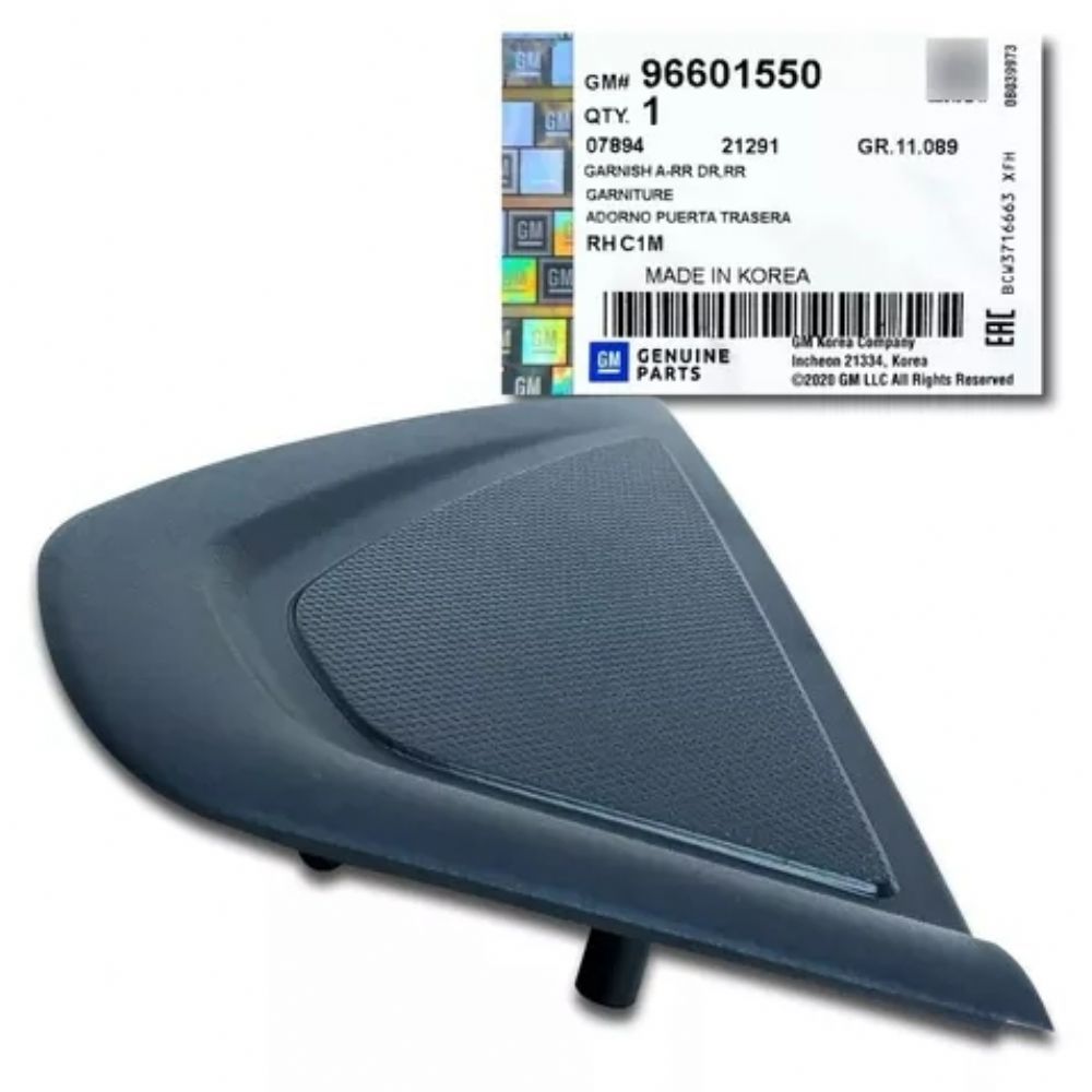 Product Code : 96601550 - Chevrolet Spark M200 Right Rear Exterior Door Corner Cover GM Genuine 96601550