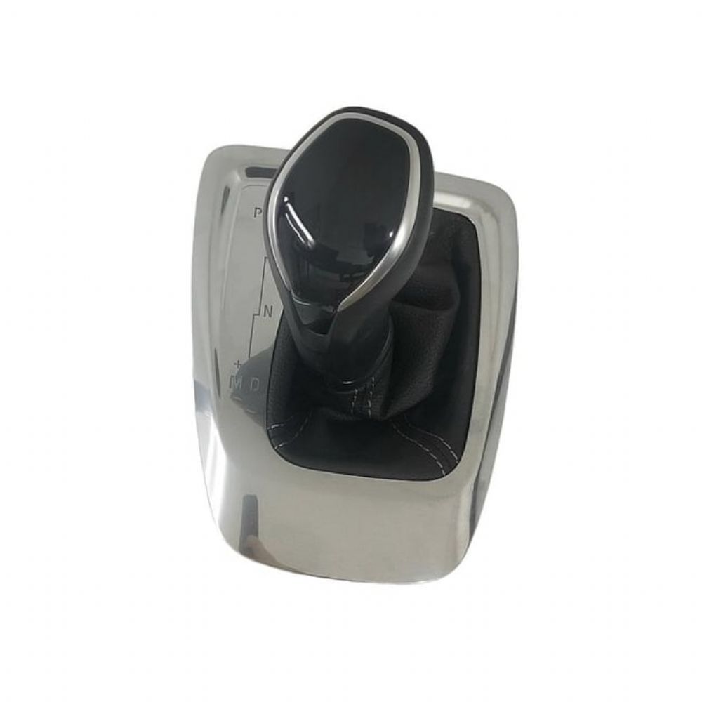 Crossland X Complete Automatic Gear Shift Knob with Bellows and Lower Panel Black Chrome Detailed GM Original 13316101