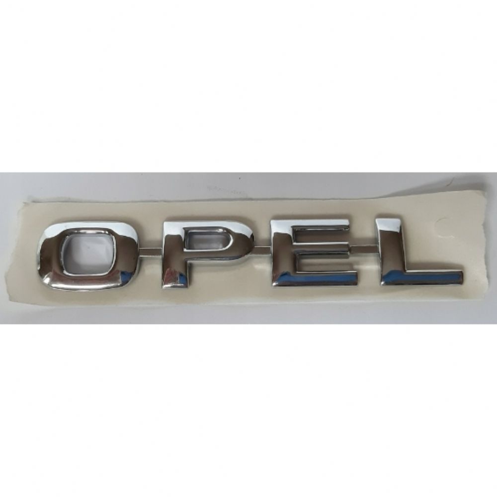 Product Code : 90510520 - Rear Tailgate Opel Lettering Chrome Opel Vectra B, Astra G, Zafira A, Tigra A, Corsa B GM Genuine 90510520 - 126551