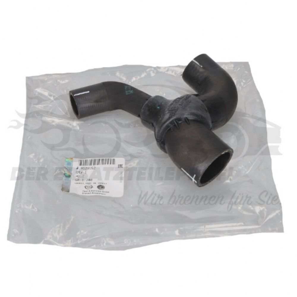 Opel Astra G Recirculation Water Pump 3 Outlet Collector Hose GM Original 9129152 - 1337521