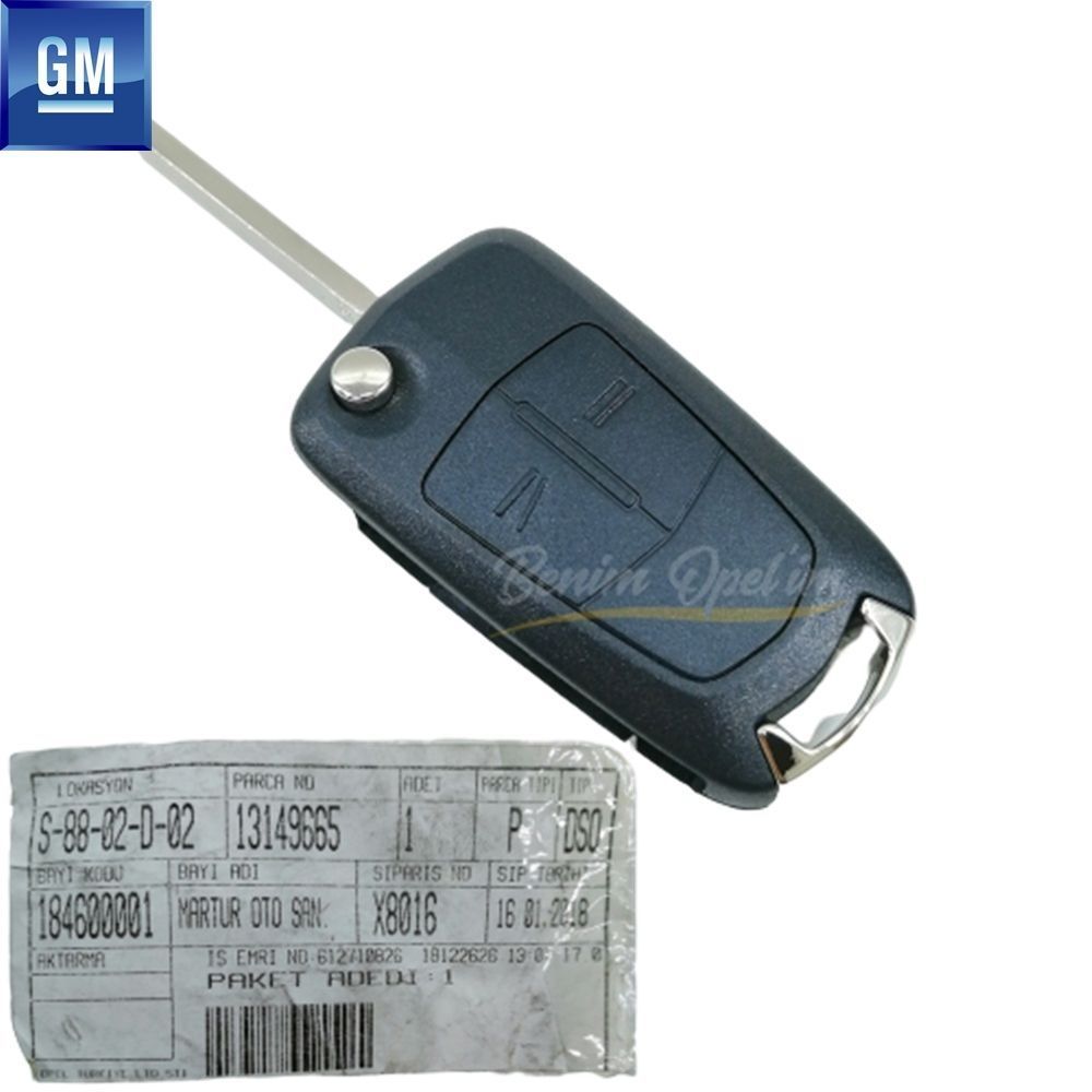 Opel Astra H, Zafira B, Corsa D Remote Control Switch Switchgear Contact Switch Case (Z Profile Type) GM Genuine 93178494 - 139017