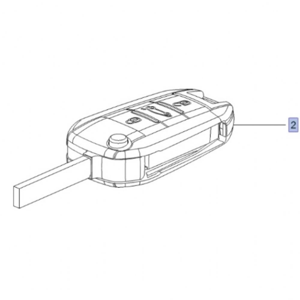 Product Code : 3641362 - Opel Crossland X Switchblade Remote Control Ignition Switch GM Genuine 3641362 - 1671768880