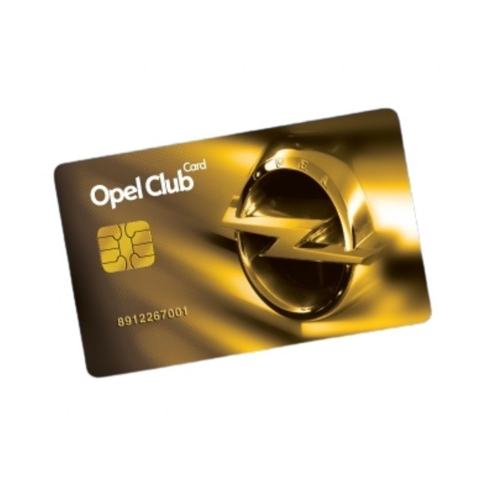 Product Code : 10002601 - Authorised Service Opel Club Card with Opel Logo (myOpel Car Assistance and Auto Clubs) Original