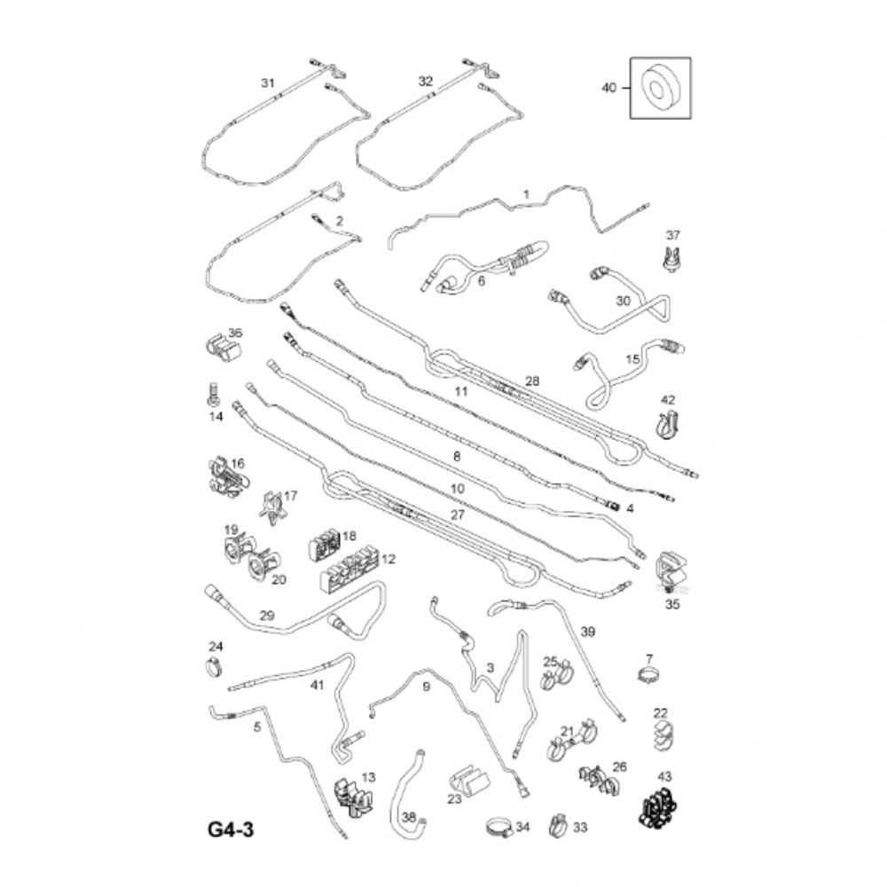 Product Code : 5820463 - Opel Corsa C 1.3 Engine Fuel Feed Pipe GM Genuine 5820463 - 13178942