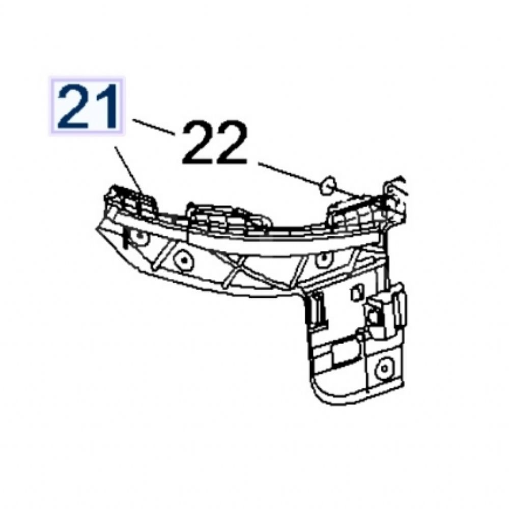 Product Code : YP00092480 - Opel Grandland X Front Bumper Mouldings GM Genuine YP00092480 - 3551694