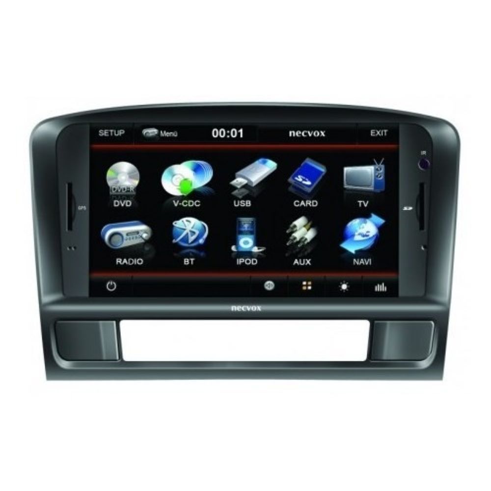 Opel Astra J Black Edition 7 INCH Double DIN Multimedia Device with Navigation DVA Necvox 1st Class Quality