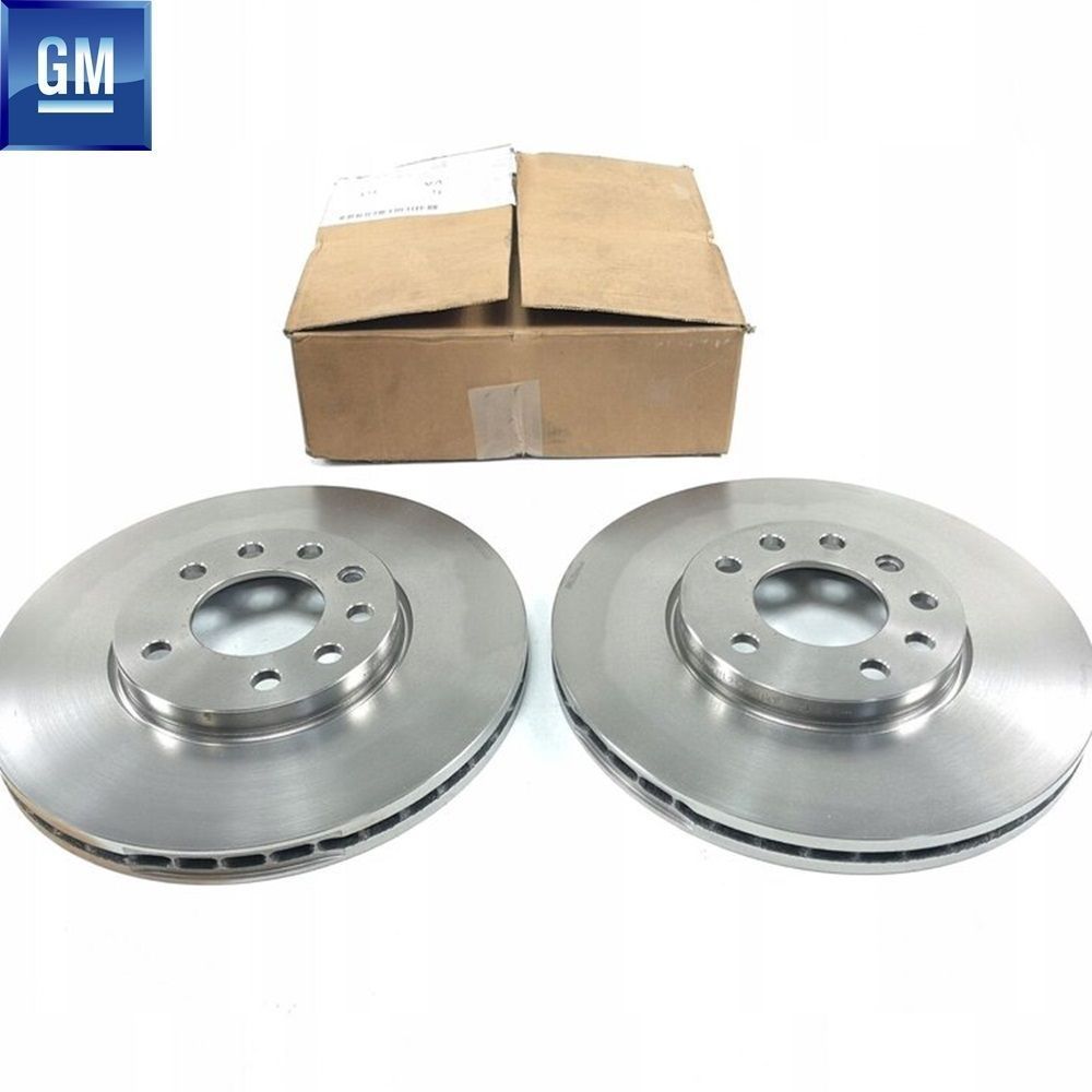 Opel Vectra B, Calibra Front Brake Disc Kit 288MM X 25MM GM Genuine 93182284 - 569009