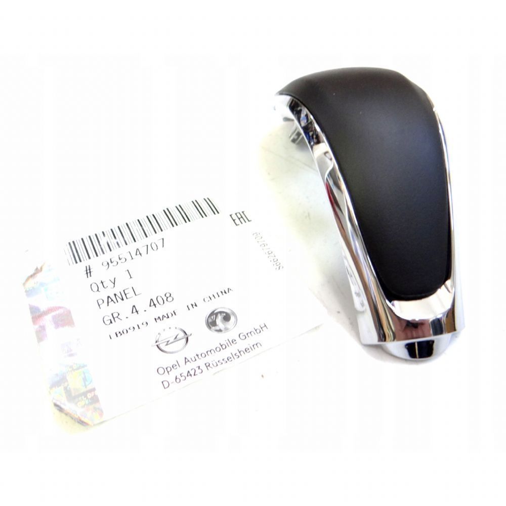 Product Code : 784099 - Opel Astra J, Insignia A Automatic Gear Shift Knob Top Cover Chromed Black GM Genuine 784099 - 95514707 - 95514707