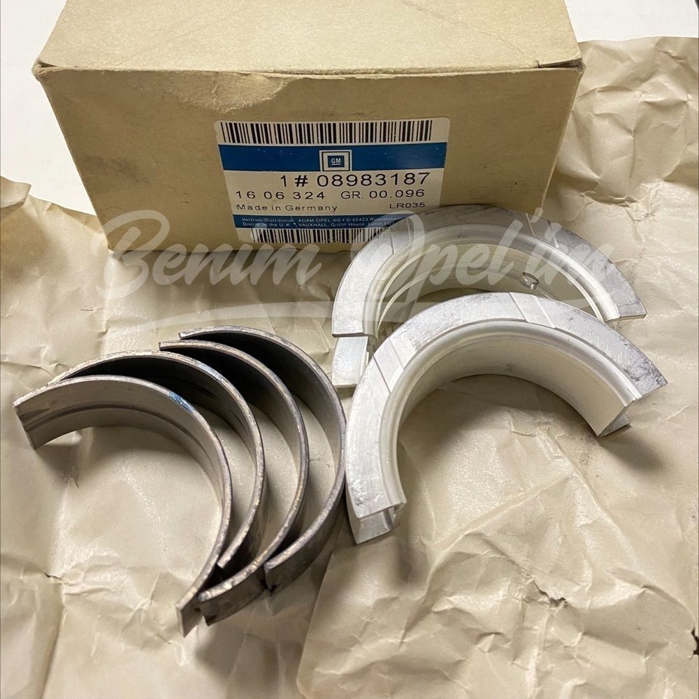 Product Code : 8983187 - Opel Frontera A, Omega A Crankshaft Bearing Set 0.25mm 2.3 Diesel Engine GM Original 8983187 - 1606324