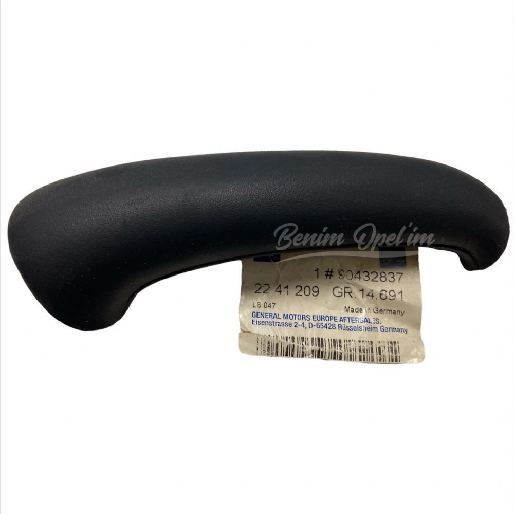 Product Code : 90432837 - Opel Omega B Left Front Door Handle Inner Armrest Black GM Original 90432837 - 2241209