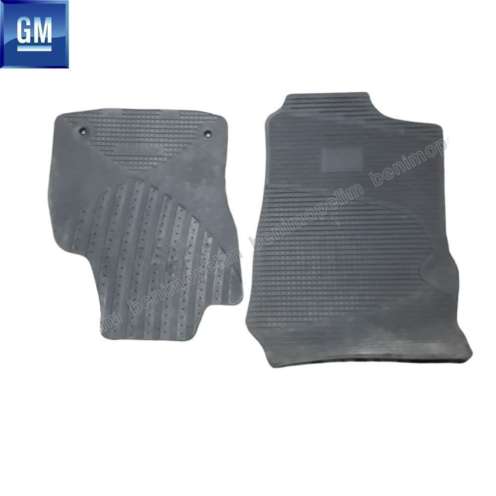 Opel Astra H Front Floor Mats GM Genuine 93199704 - 1724077