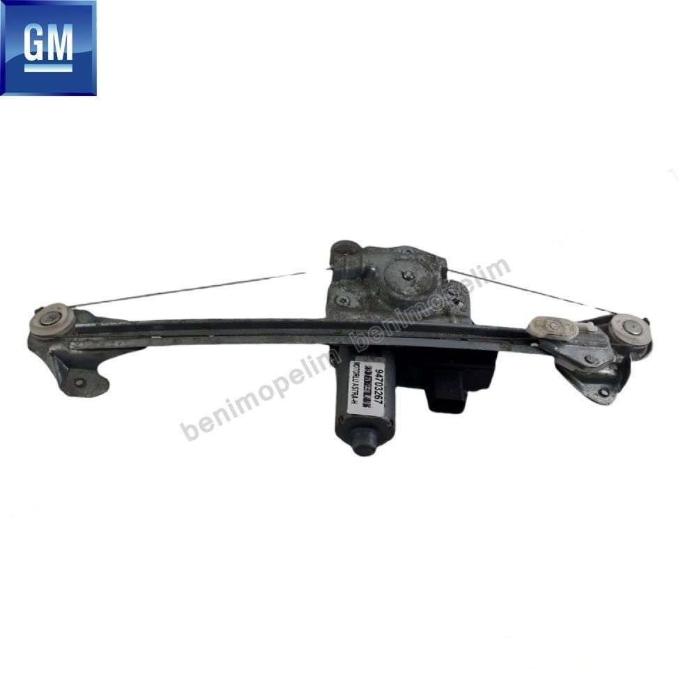 Opel Astra H Right Rear Motorised Window Opening Mechanism Electric GM Genuine 94703267 - 140429