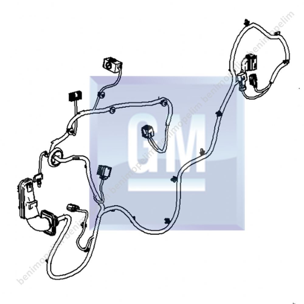 Product Code : 95907199 - Chevrolet Cruze Door Plumbing Cable GM Genuine 95907199