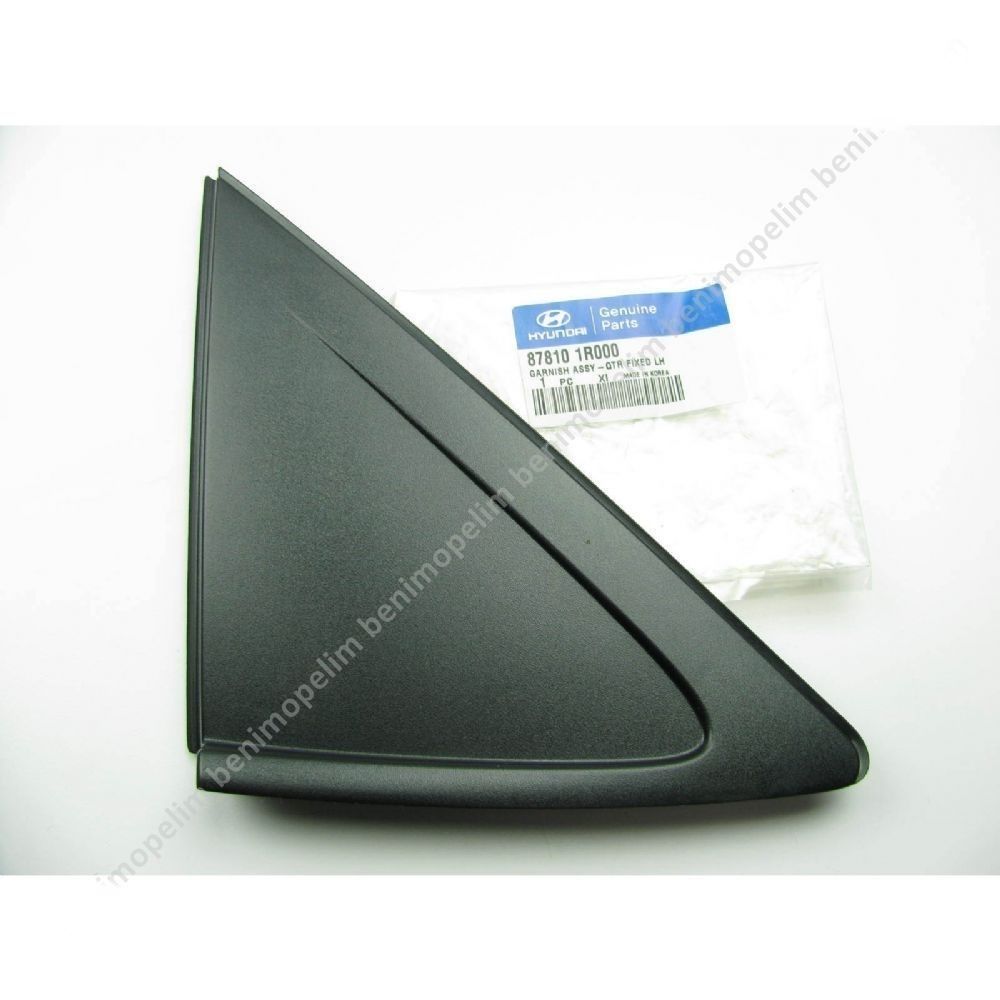 Product Code : 87810-1R000 - Hyundai Accent Blue Left Fixed Corner Window Plastic Original 87810-1R000