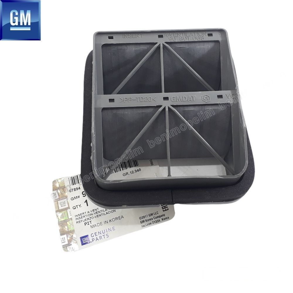 Product Code : 96801068 - Ventilation Muzulu Rear Chevrolet Aveo T200 T250 T255, Kalos GM Genuine 96801068