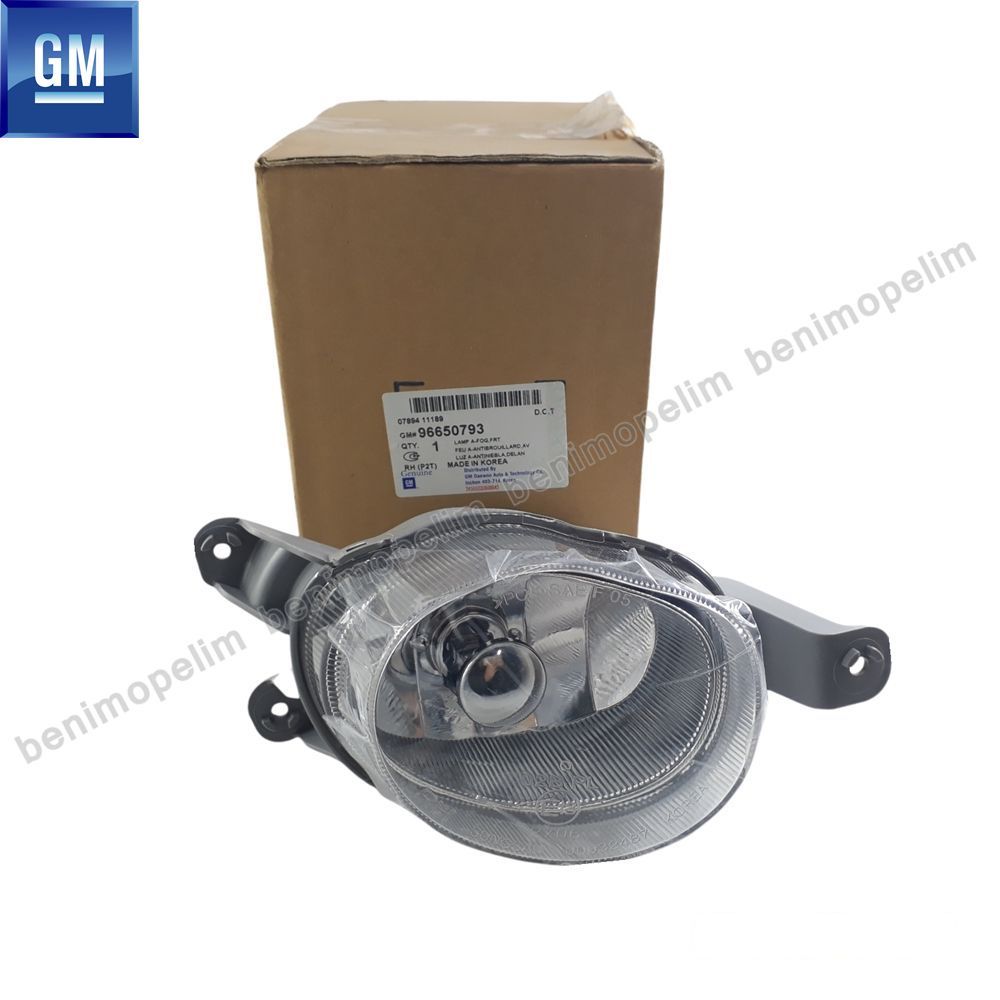 Product Code : 96650793 - Chevrolet Aveo T250 255 HB Fog Light Right GM Original 96650793