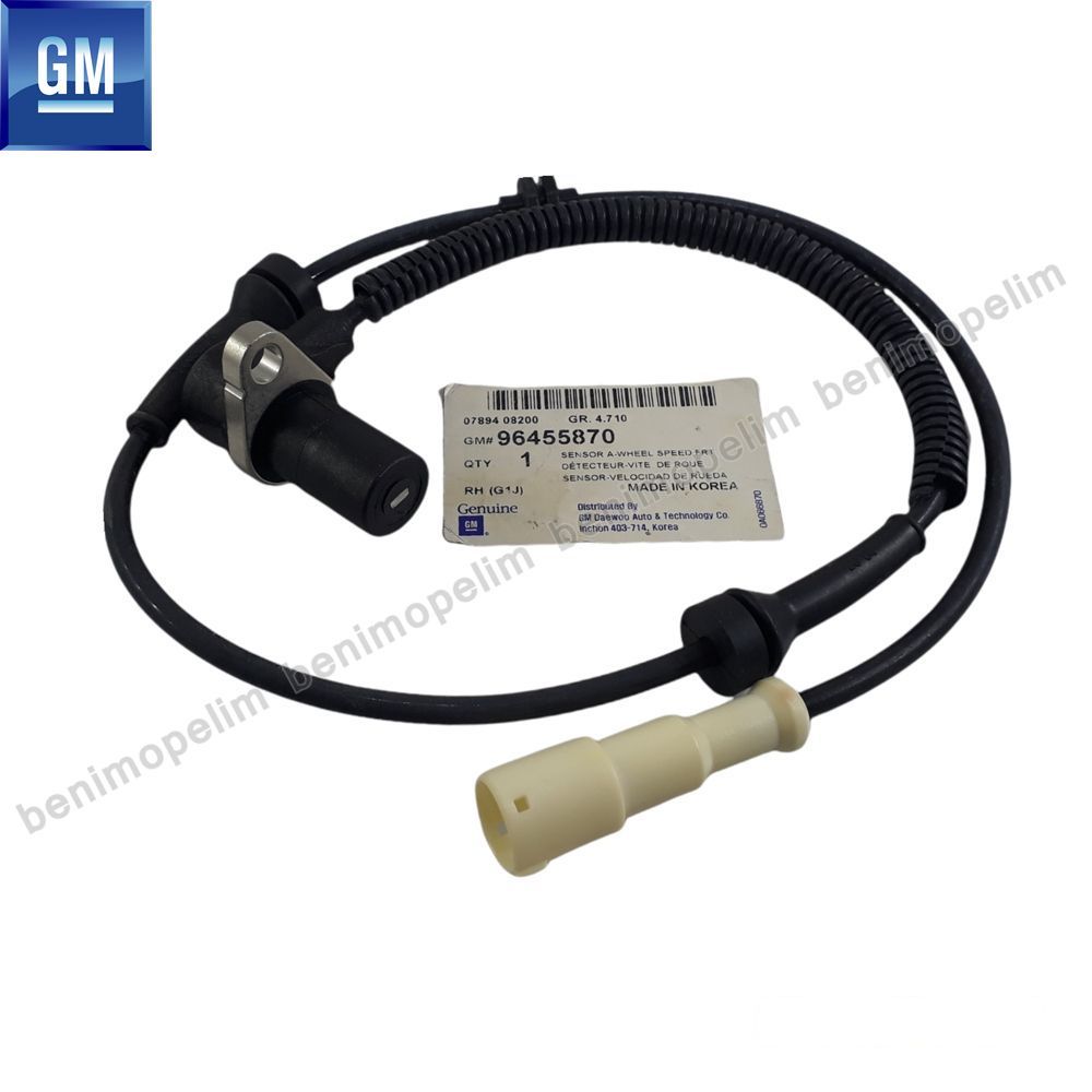 Product Code : 96455870 - Chevrolet Lacetti Right Front Abs Sensor GM Genuine 96455870