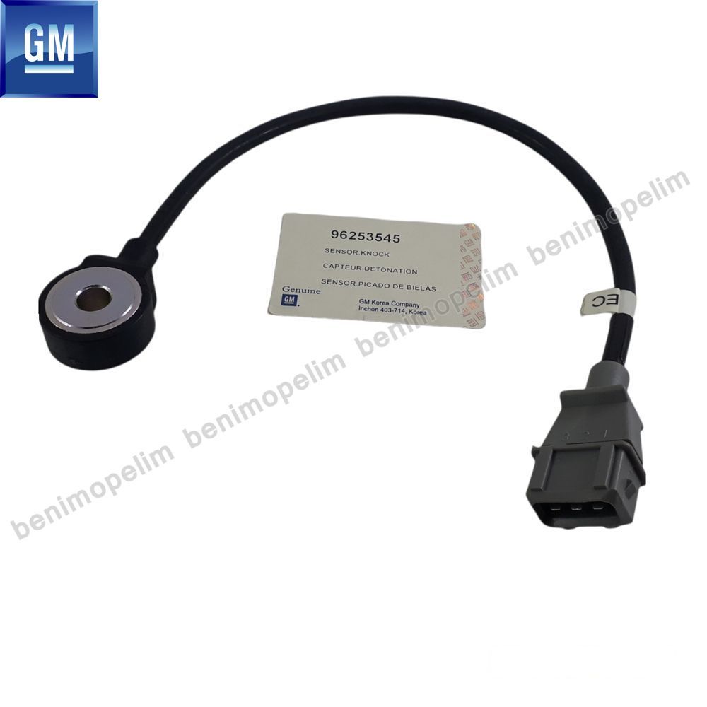 Product Code : 96253545 - Knock Sensor 1.2 Chevrolet Aveo T200 T250T 255, Captiva C100, Cruze, Kalos, Lacetti, Spark M300, Opel Antara GM Original 96253545 - 4805506