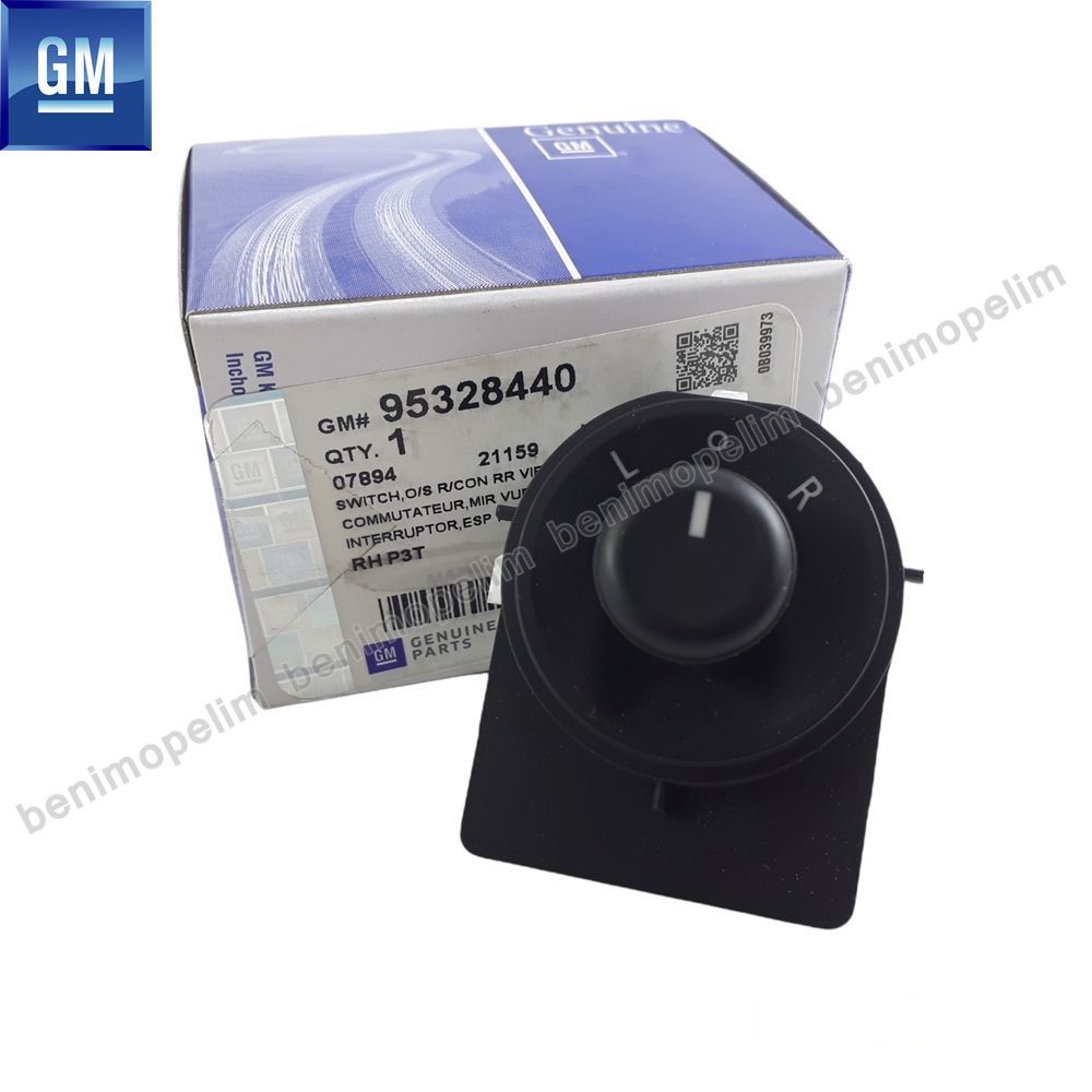 Product Code : 95328440 - Chevrolet Aveo T300 Left Mirror Adjustment Knob Black GM Genuine 95328440 - 1241840