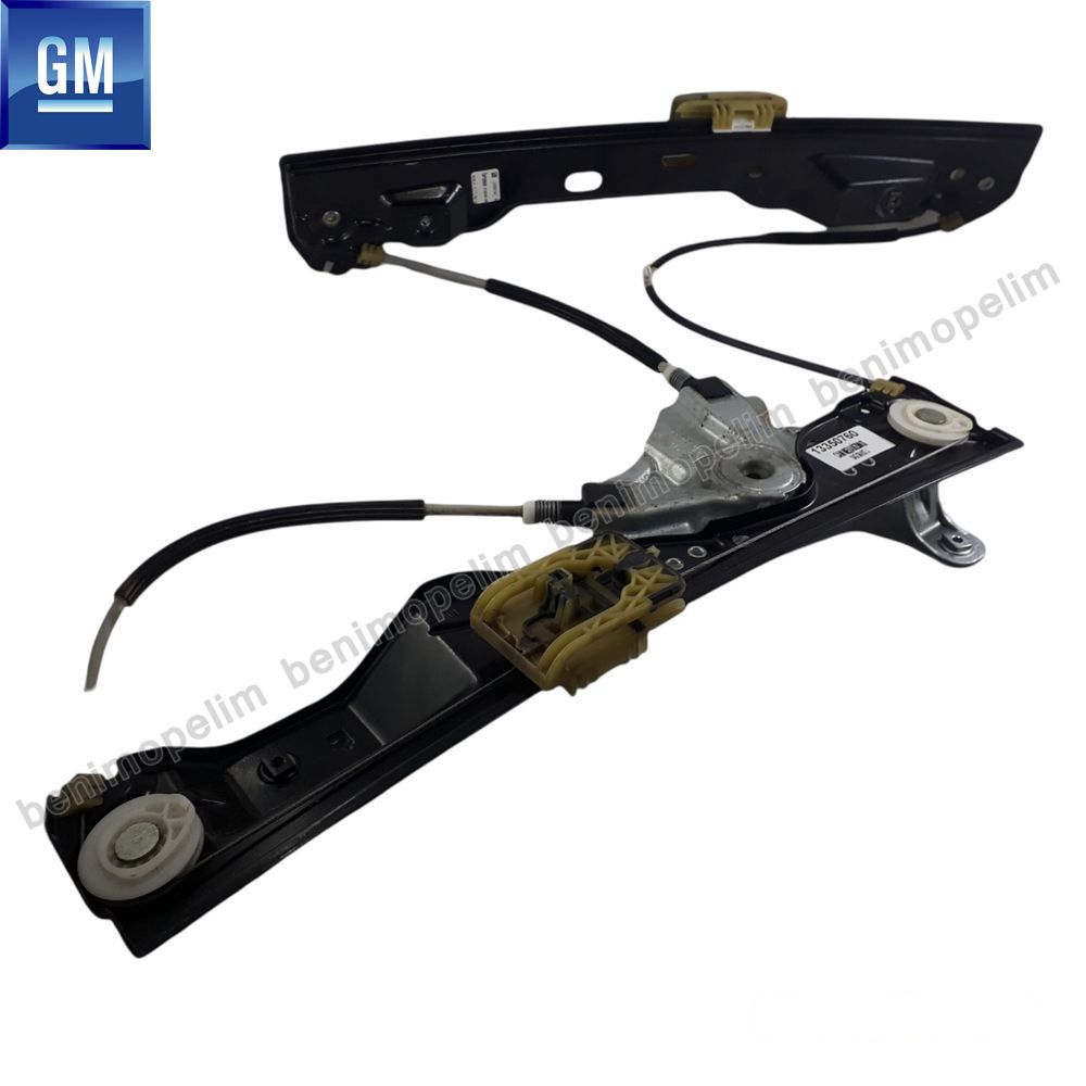 Opel Astra J Right Front Window Jack Without Motor GM Original 13350760 - 140340