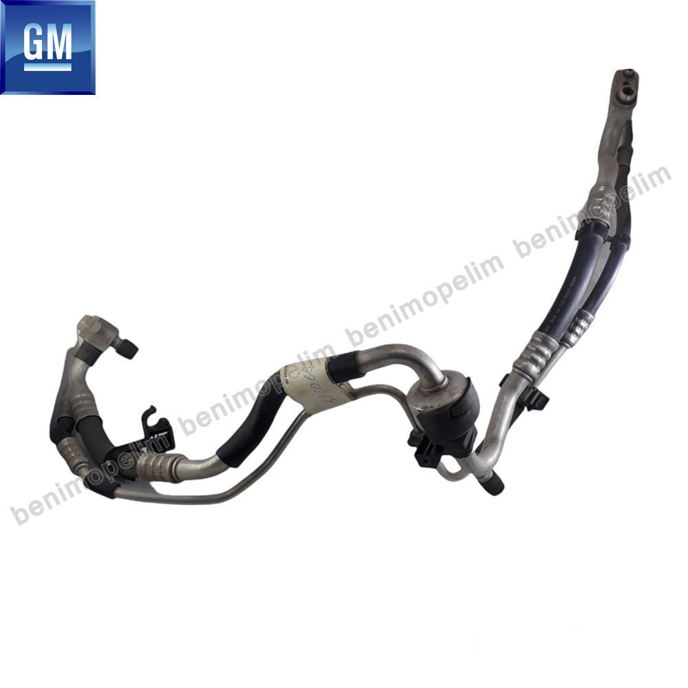 Opel Corsa C Air Conditioner Pipe Y17DT GM Genuine 6850665 - 24456415