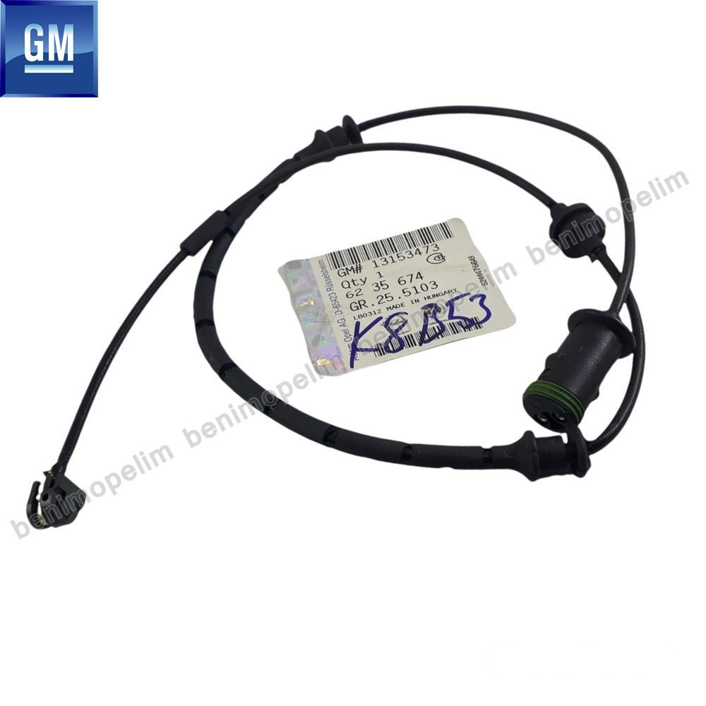 Product Code : 6235674 - Opel Astra G, Zafira A Brake Pad Sensor GM Genuine 6235674 - 13153473