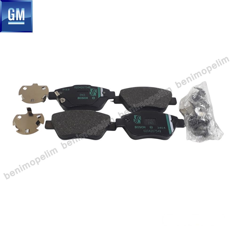 Opel Corsa D Front Brake Pad GM Genuine 1605357 - 93191697