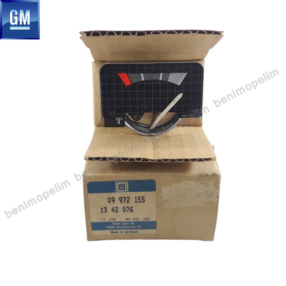 Opel Kadette E, Ascona Fever Gauge GM Genuine 1342076 - 9972155