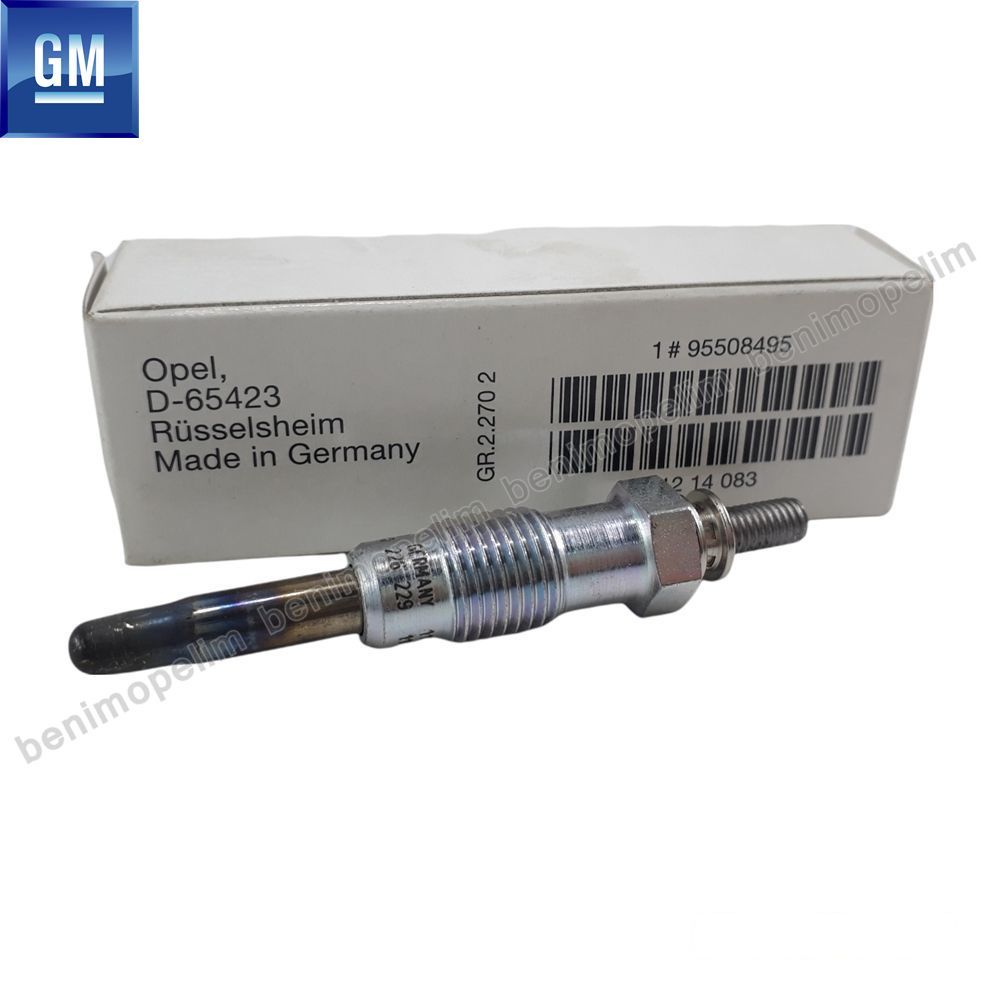 Opel Astra G, Zafira A Glow Plug 1.7 DT GM Genuine 1214083 - 95508495