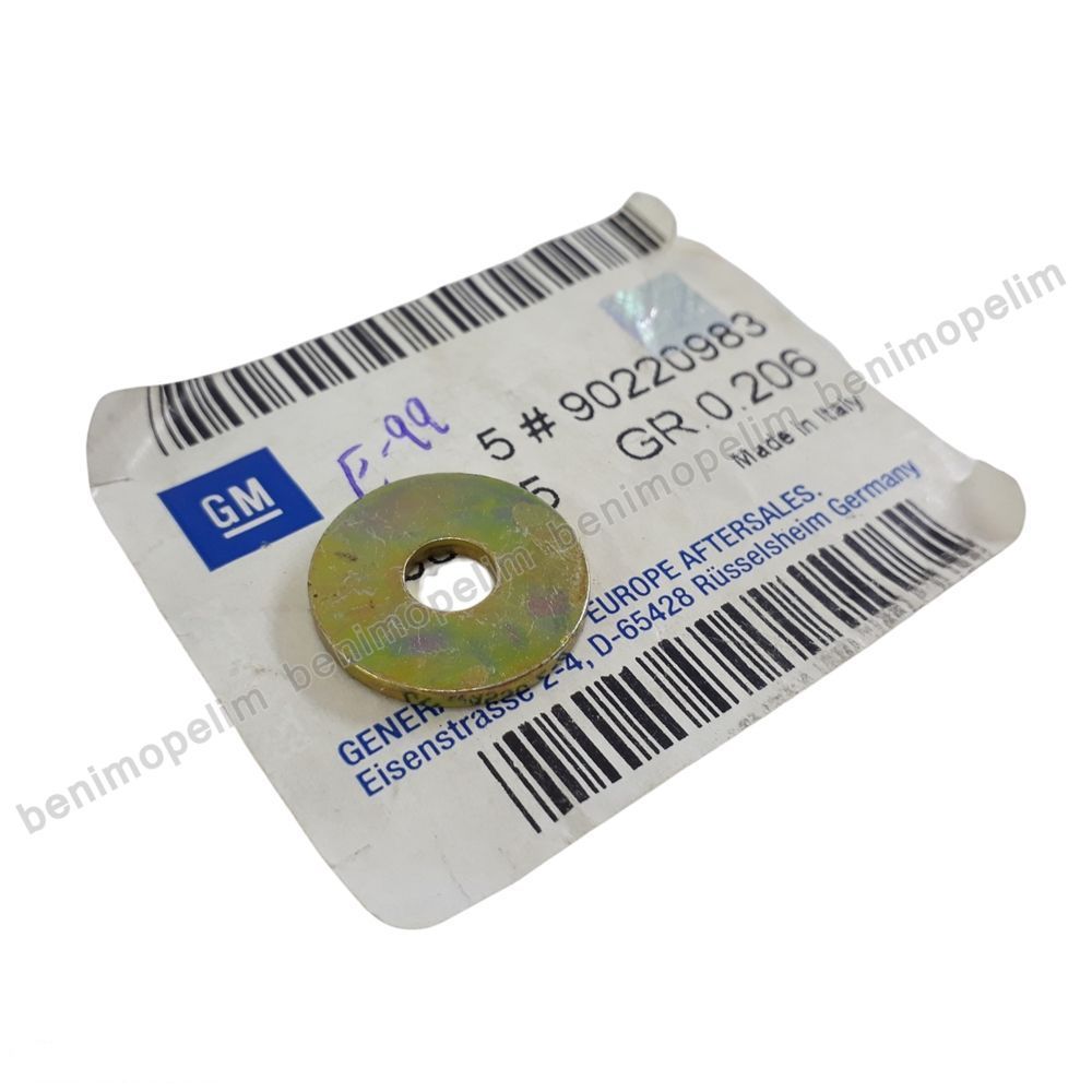 Product Code : 638945 - Front Timing Cover Fixing Washer Opel Astra F, Frontera B, Omega B, Vectra A, Vectra B GM Genuine 638945 - 90220983