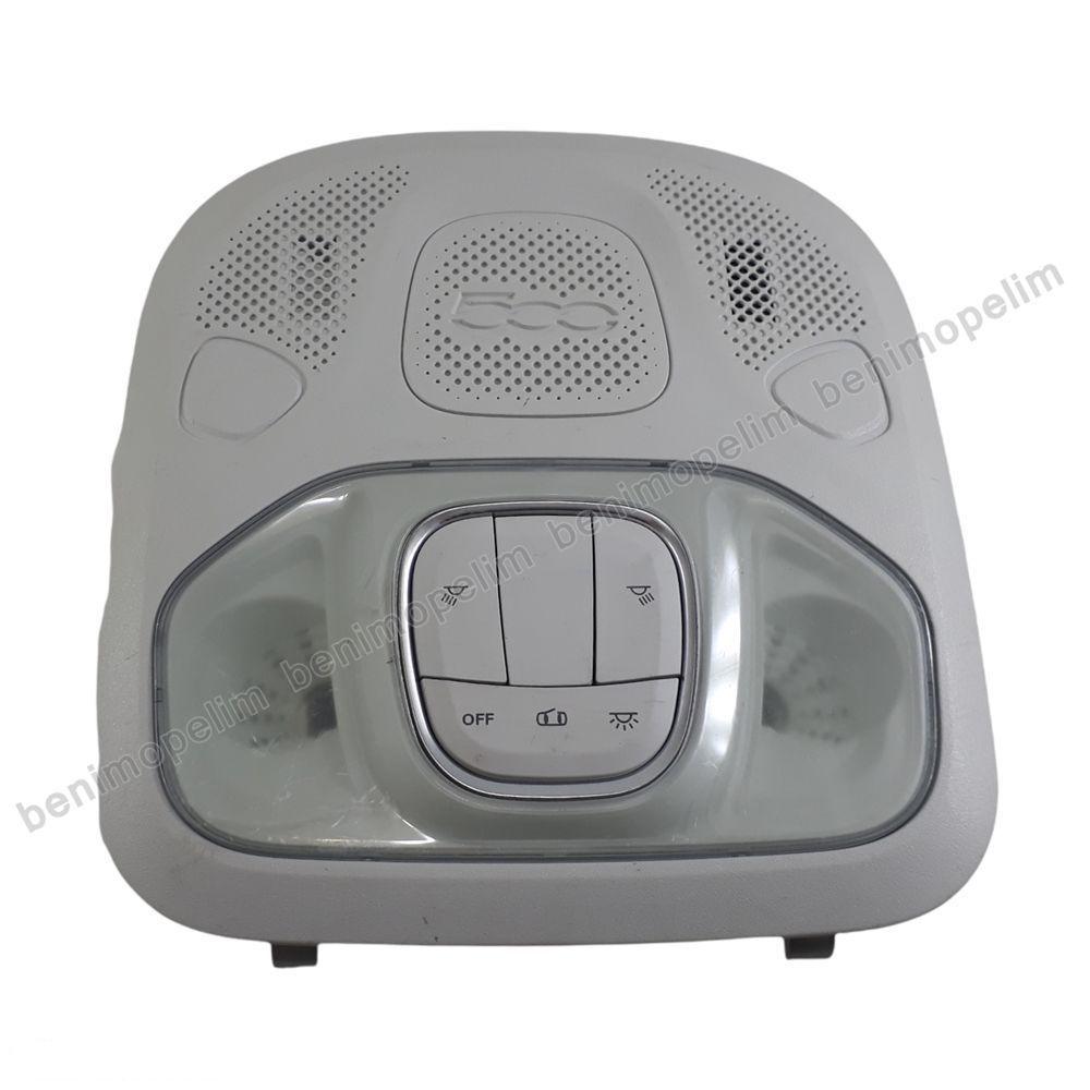 Product Code : 735610941 - Fiat 500X 2014 Onwards Roof Interior Light Lamp Grey Complete Original 735610941