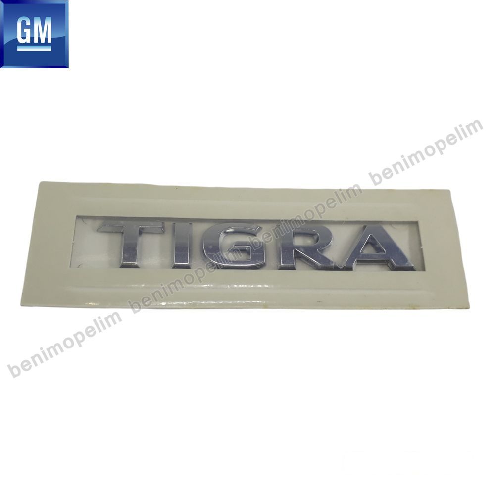 Product Code : 93164307 - Opel Tigra A Rear Boot Tigra Lettering Chrome GM Genuine 93164307 - 129442