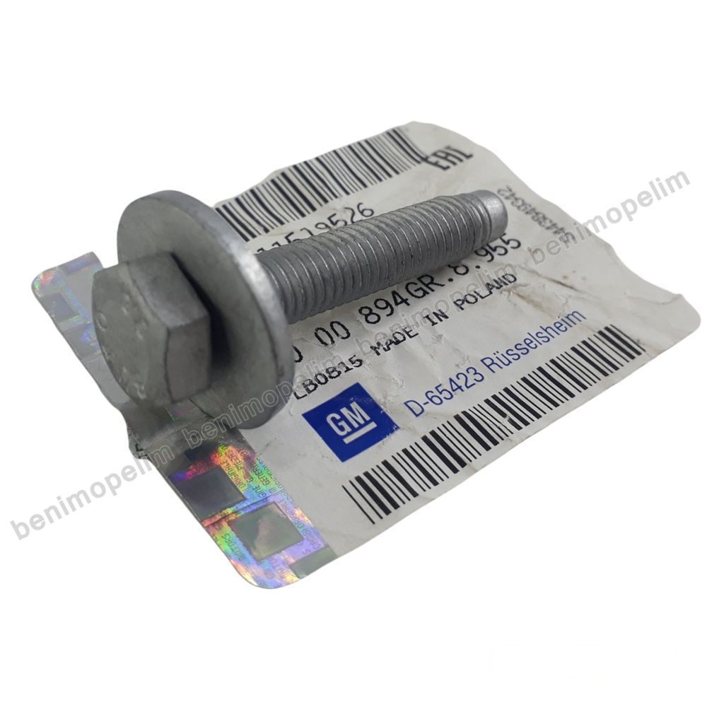 Product Code : 11519526 - Hexagon Bolt M8X40 GM Genuine 11519526 - 2000894