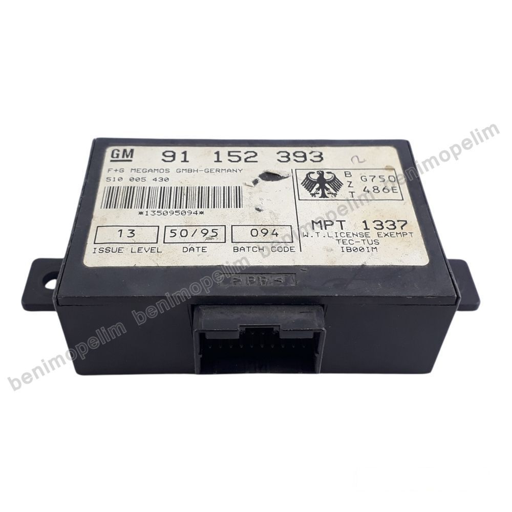 Opel Frontera A Control Unit Immobiliser GM Genuine 6237555 - 91152393