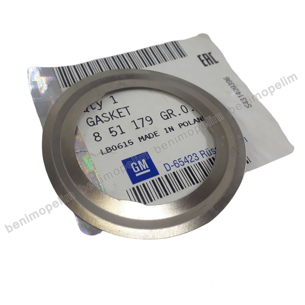 Opel Corsa E, Combo D Exhaust Gas Circulation Gasket 1.3 Diesel GM Original 851179 - 55249451