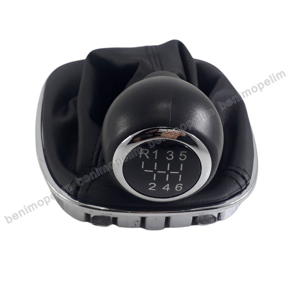 Product Code : 738305o - Opel Corsa D Gear Knob and Boot Complete 6 Forward Manual Imported Original Equipment (OEM) 738305 - 55559135 - 55559135