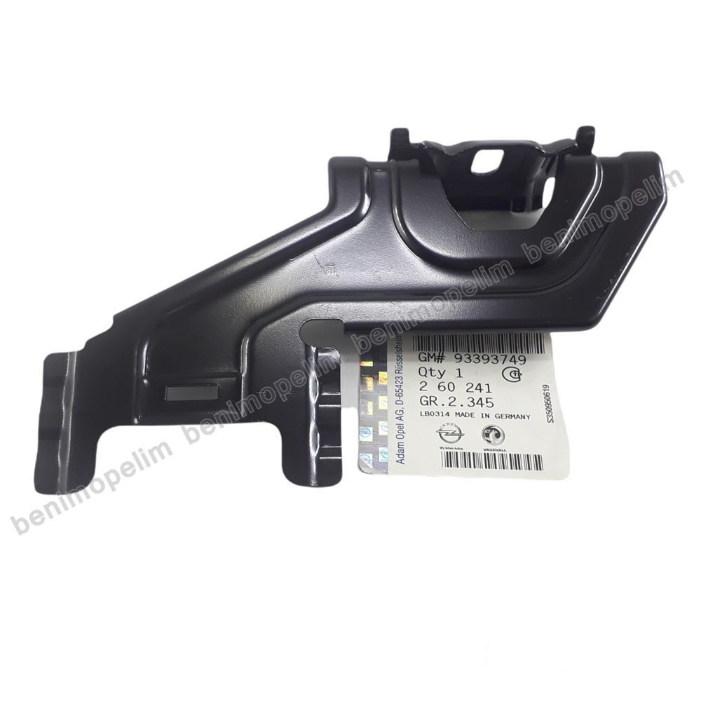 Opel Meriva A Battery Sheet Metal Bracket GM Genuine 260241 - 93393749