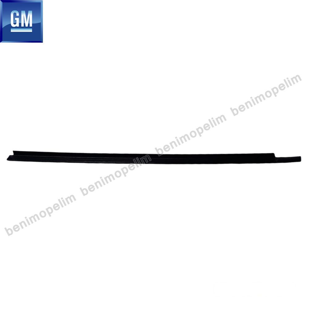 Opel Vectra B Right Front Door Window Outer Glass Seal GM Original 154130 - 90464298