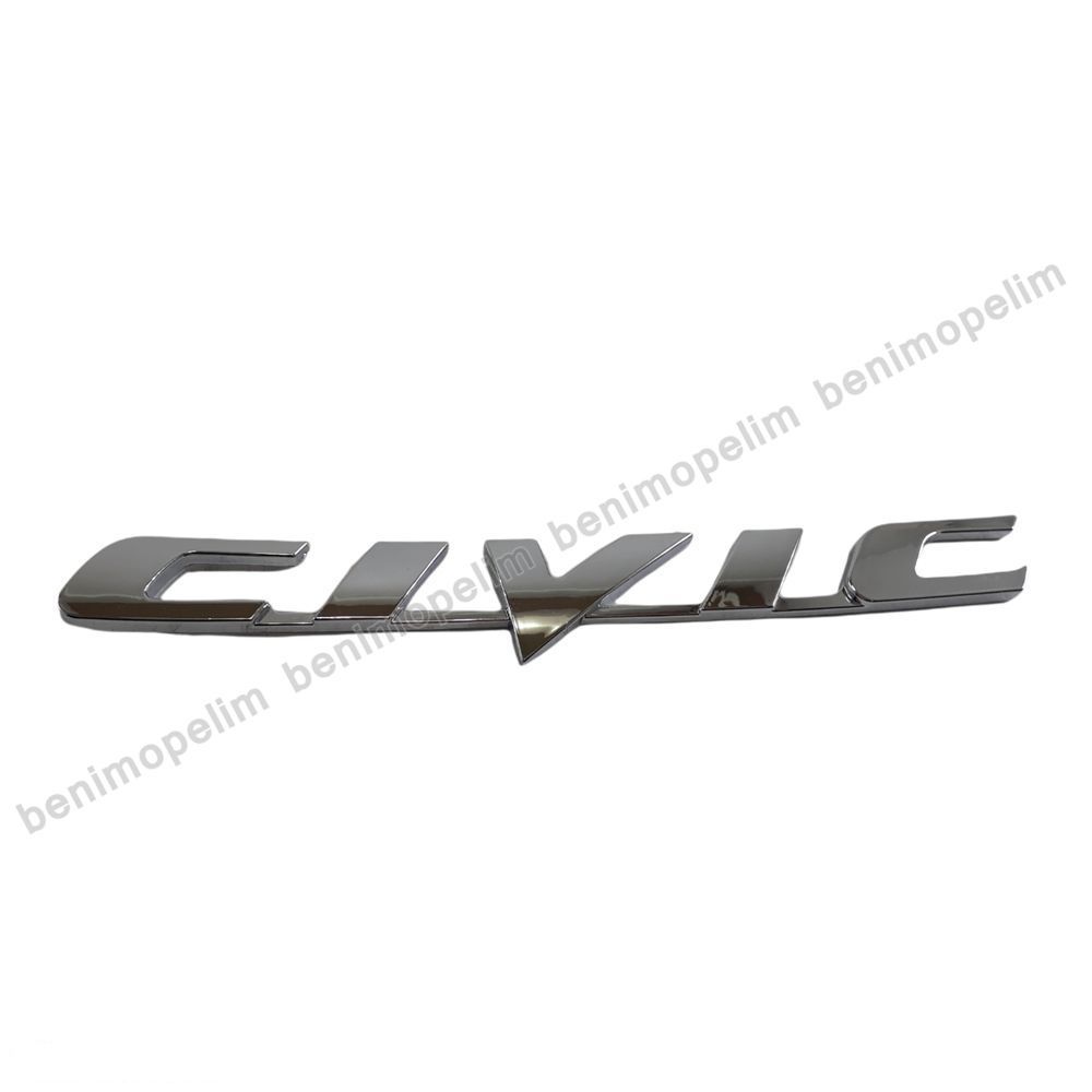 Honda Civic Rear Boot Cıvıc Lettering Chrome Original 75722A01