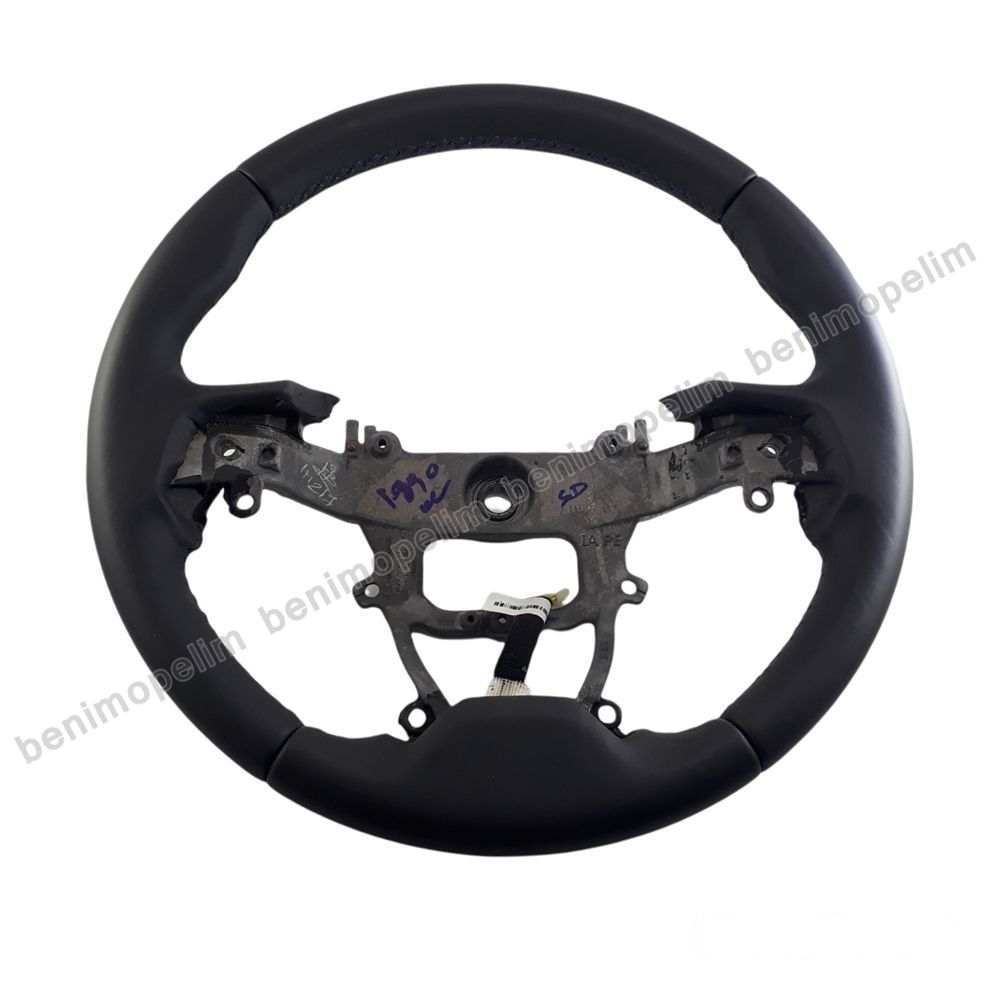 Product Code : 56113B9000 - Hyundai I10 Steering Wheel Black Leather Original 56113B9000