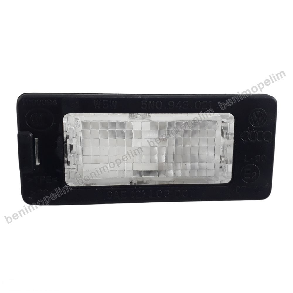 Number Plate Illumination Lamp Jetta, Passat, Polo, Tiguan, Touran, Ibiza, Octavia, Rapid, Super Original 5N0943021B