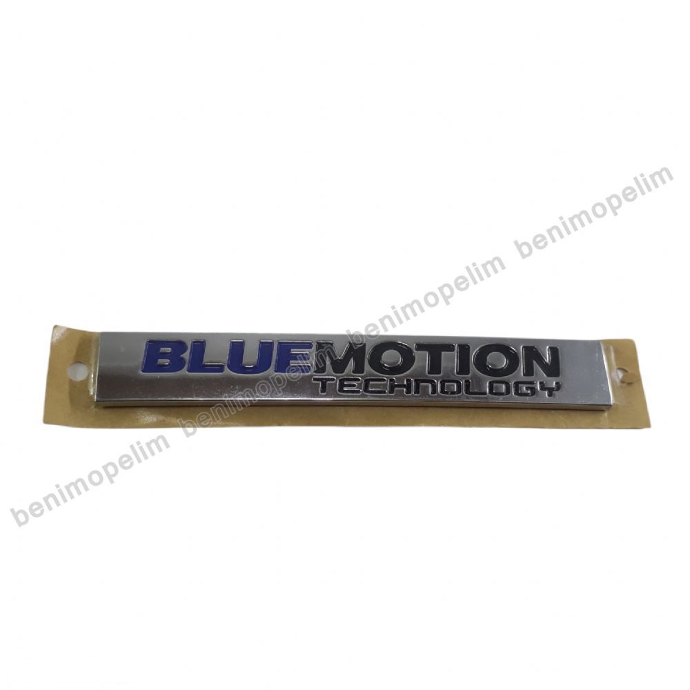 Volkswagen Rear Boot Bluemotion Emblem Metal Original 5K0853675BC