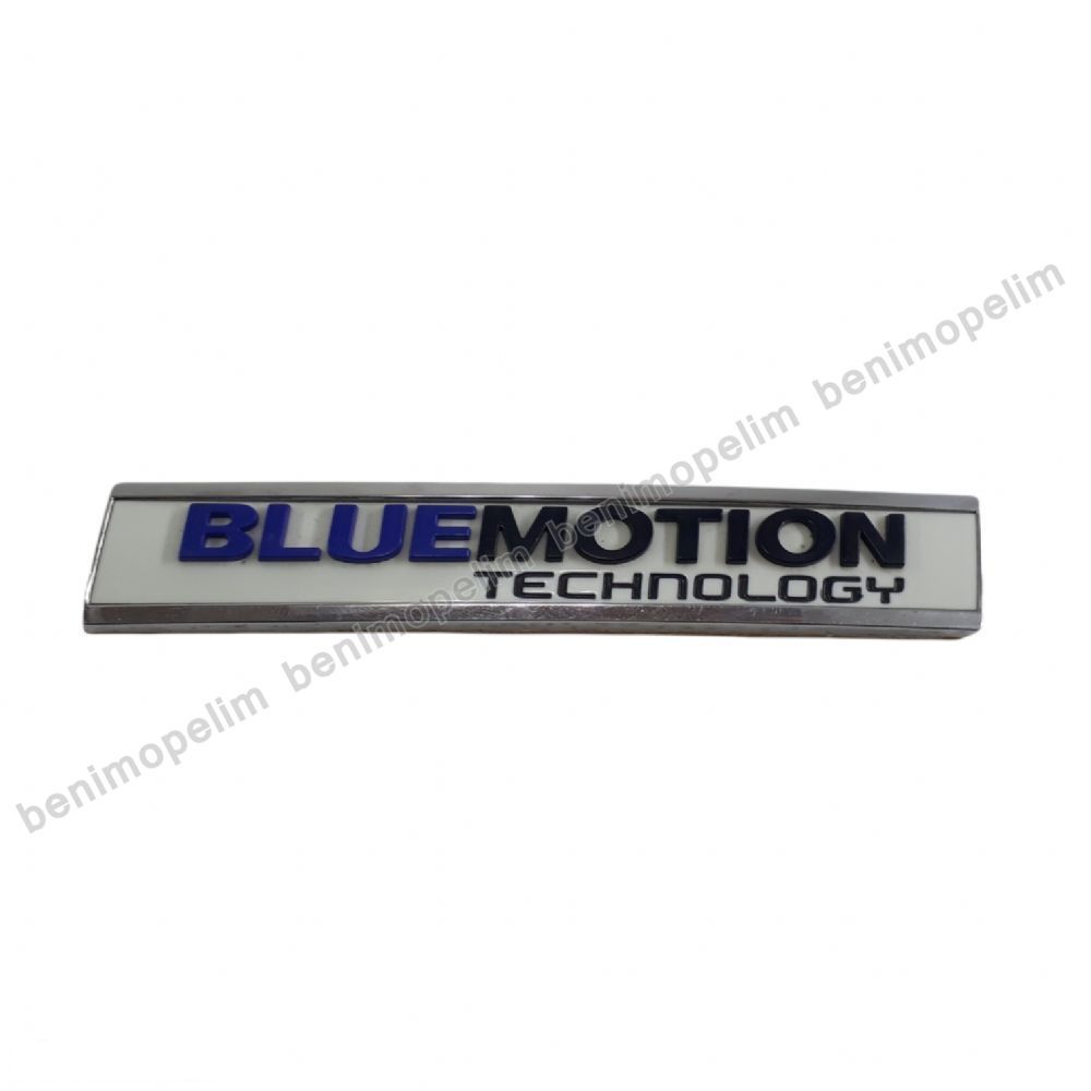 Product Code : 5G0853675AL - Volkswagen Golf MK7 Bluemotion Emblem Plastic Embossed Original 5G0853675AL